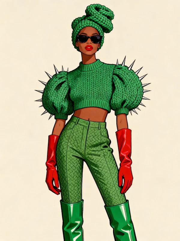 Avant-Garde Fashion Look