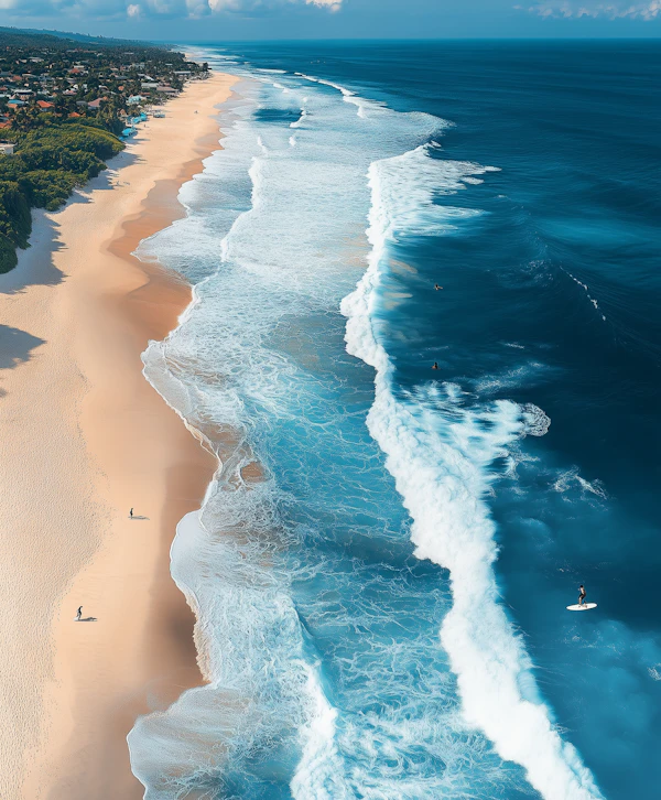 Aerial Beach View