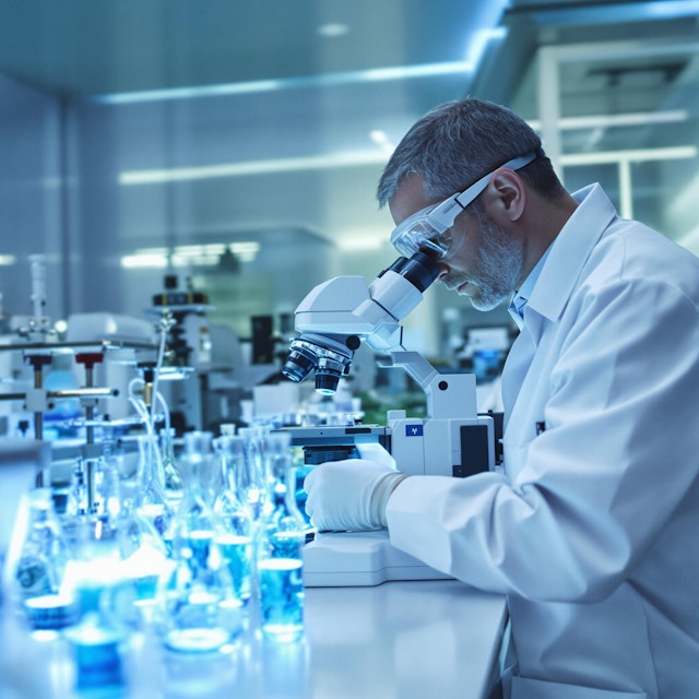 Scientist in Lab