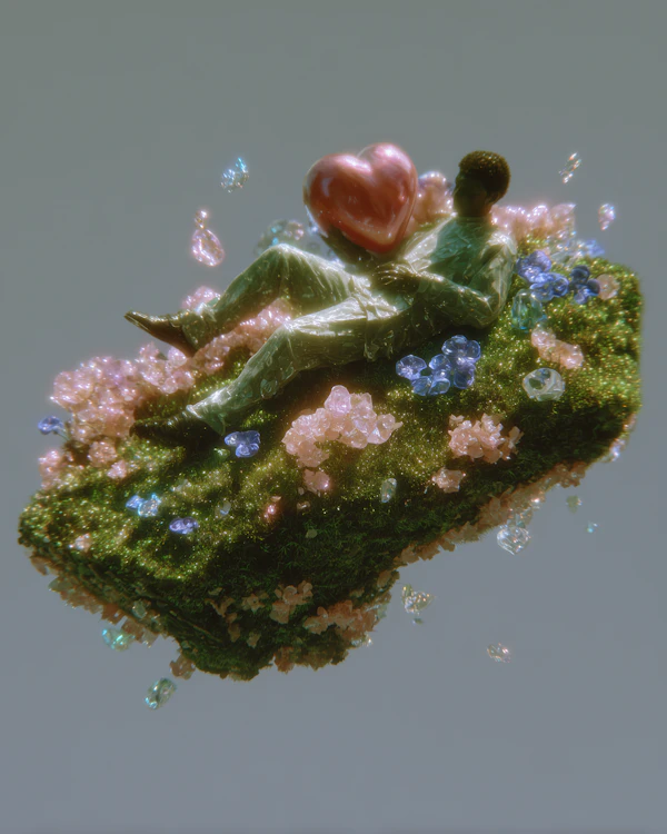 Surreal Floating Island
