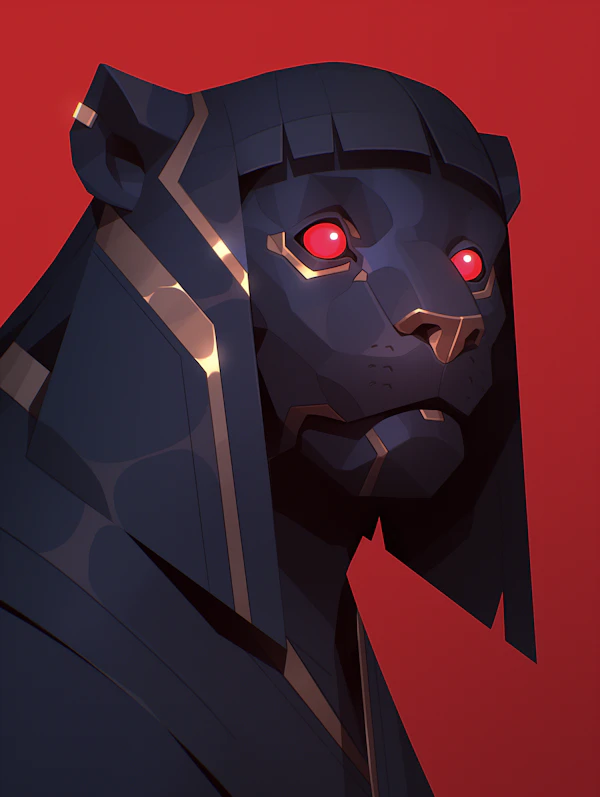 Futuristic Panther Design