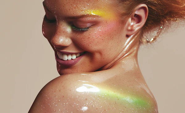 Freckled Beauty Portrait