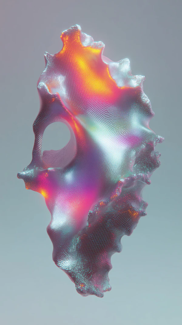 Surreal 3D Abstract Form