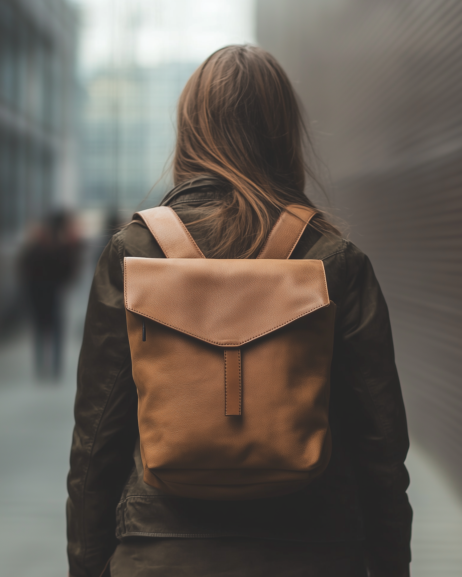 Urban Explorer with Leather Backpack