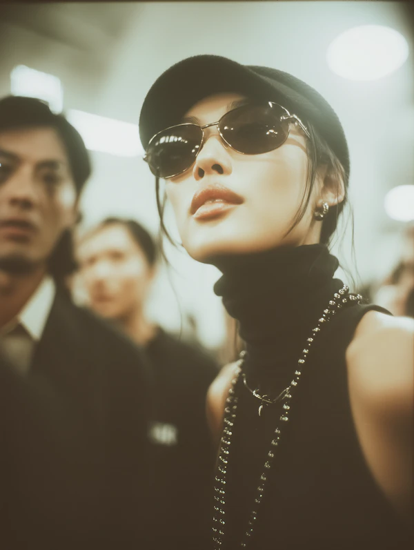 Chic Asian Woman