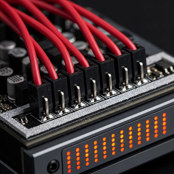 Circuit Board Close-Up