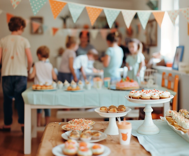 Indoor Birthday Party Celebration