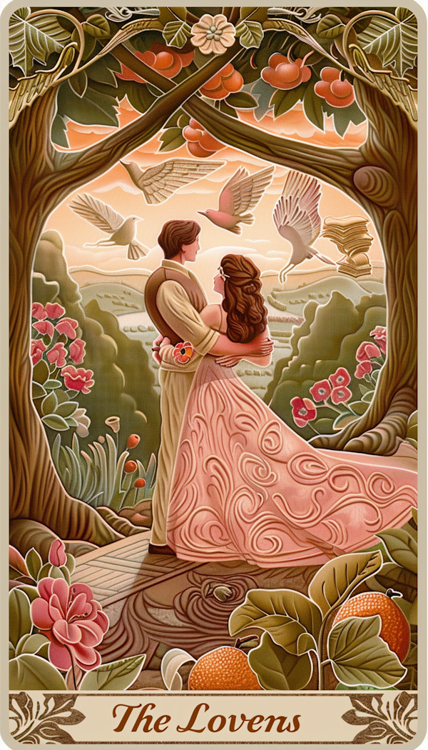 The Lovers Illustration