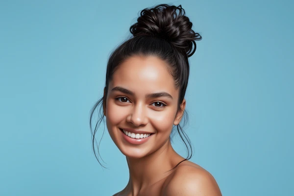 Radiant Smiling Woman