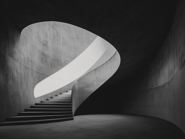 Spiral Staircase Scene