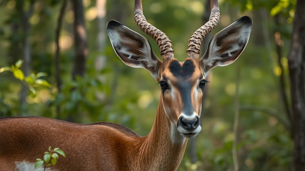 Majestic Antelope Close-Up