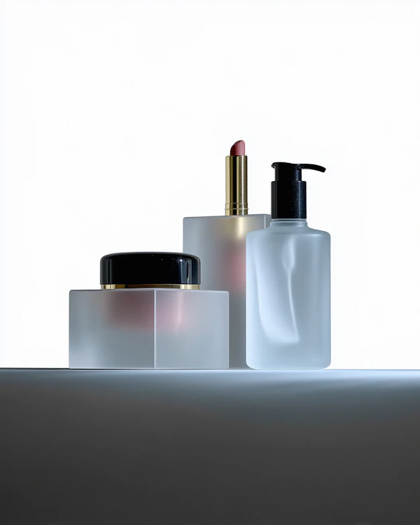 Minimalist Cosmetic Display