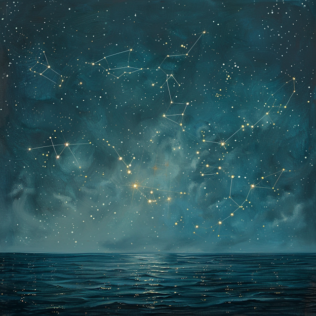 Starry Seascape