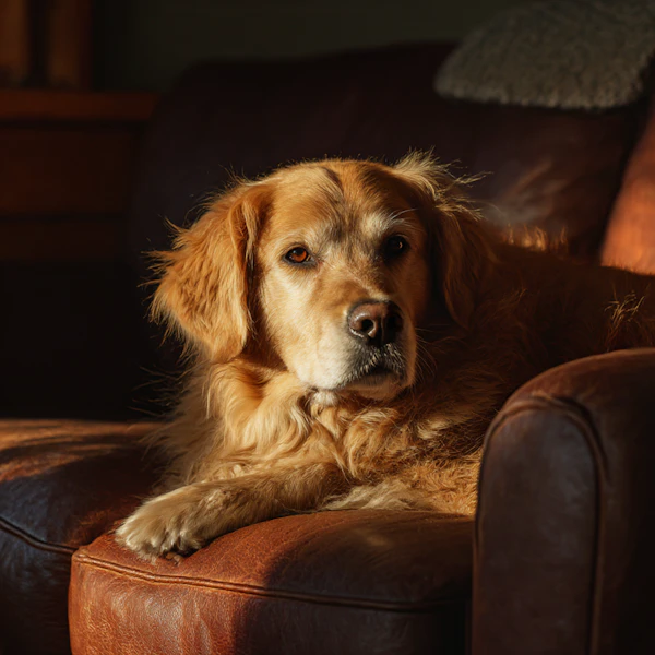 Golden Retriever Resting