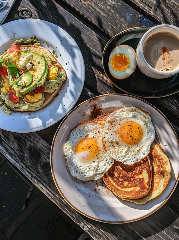 Delicious Breakfast Spread