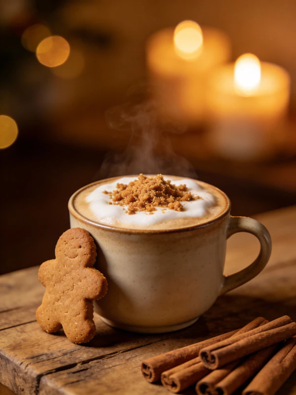 Cozy Cappuccino Scene