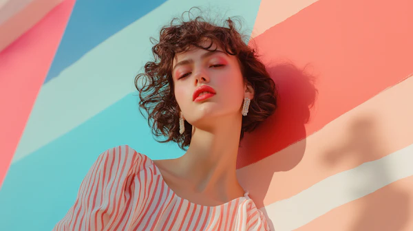 Vibrant Portrait Pose