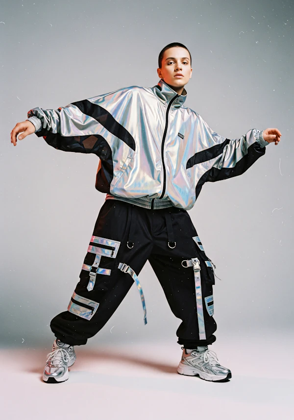 Futuristic Fashion Pose