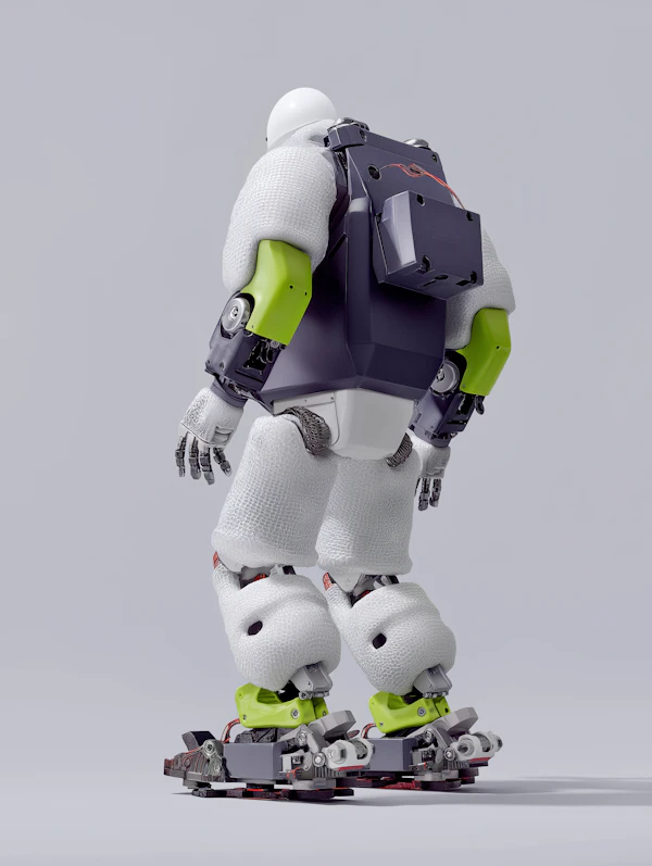 Futuristic Humanoid Robot