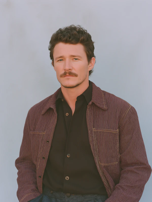 Portrait With Burgundy Jacket