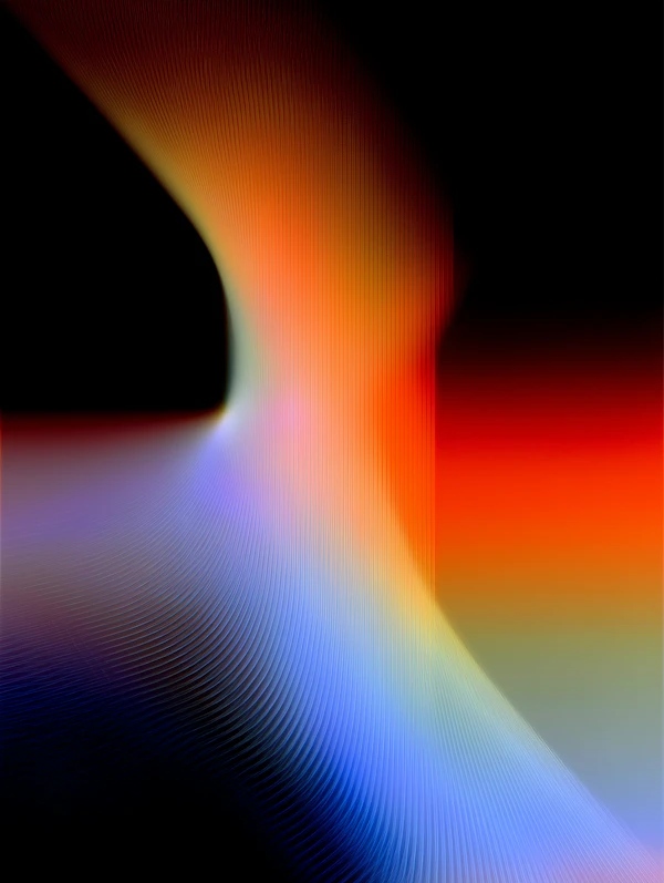 Vibrant Gradient Waves