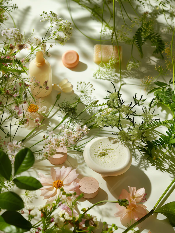 Botanical Wellness Display