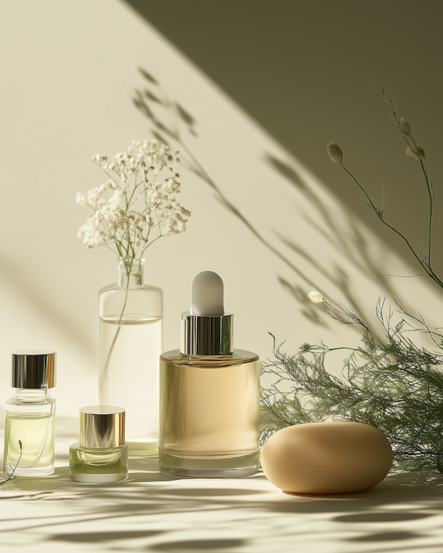 Serene Skincare Arrangement