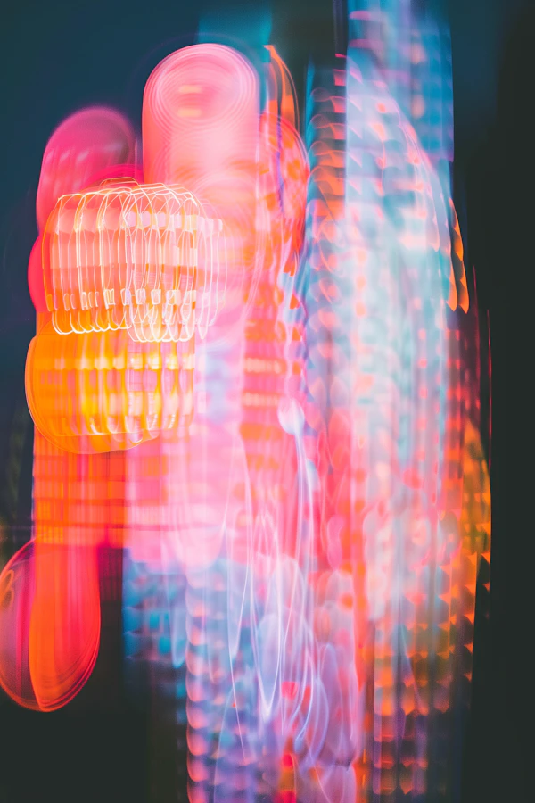 Neon Light Abstract