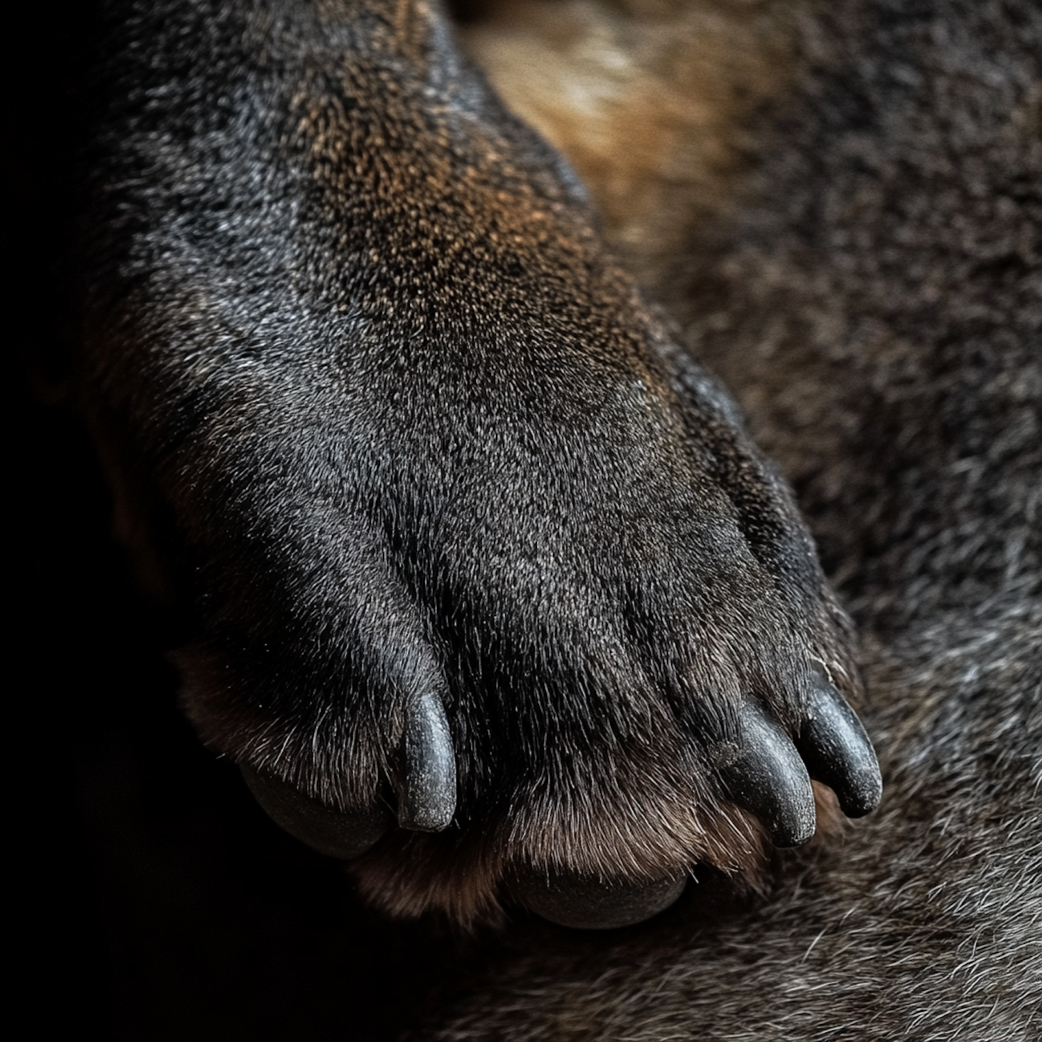 Close-up of Dog's Paw