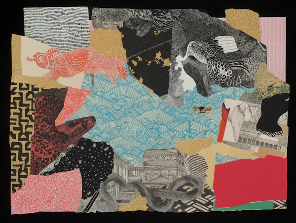 Textured Art Collage