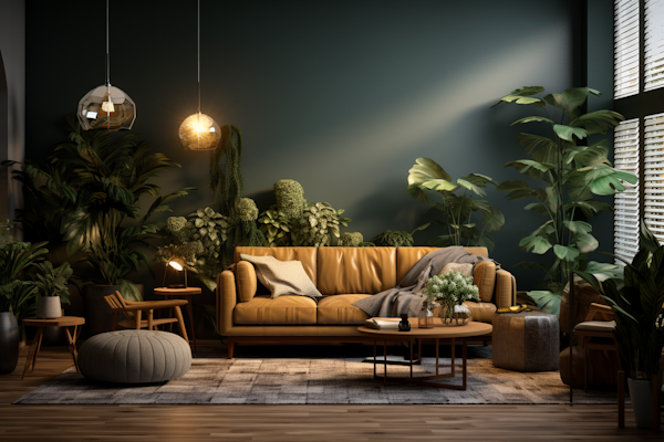 Botanical Bliss Living Room