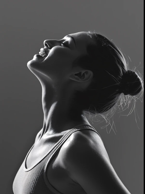 Serene Profile Portrait