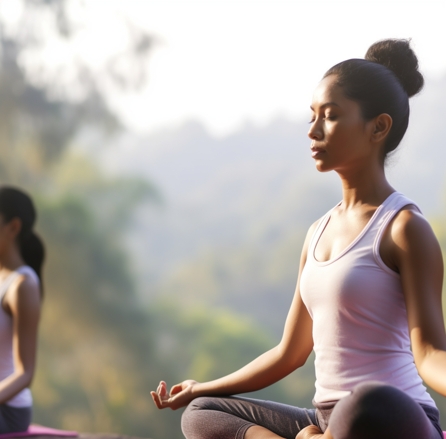 Tranquil Yoga Meditation at Dawn