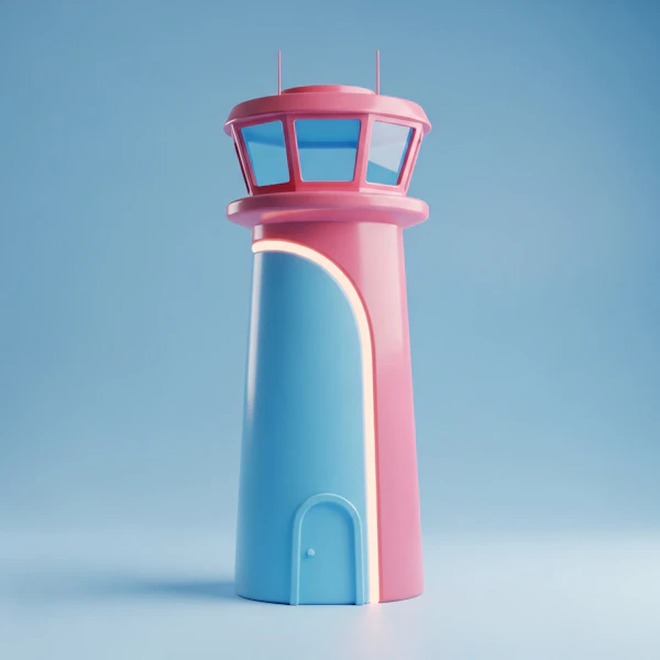 Modern Lighthouse Art