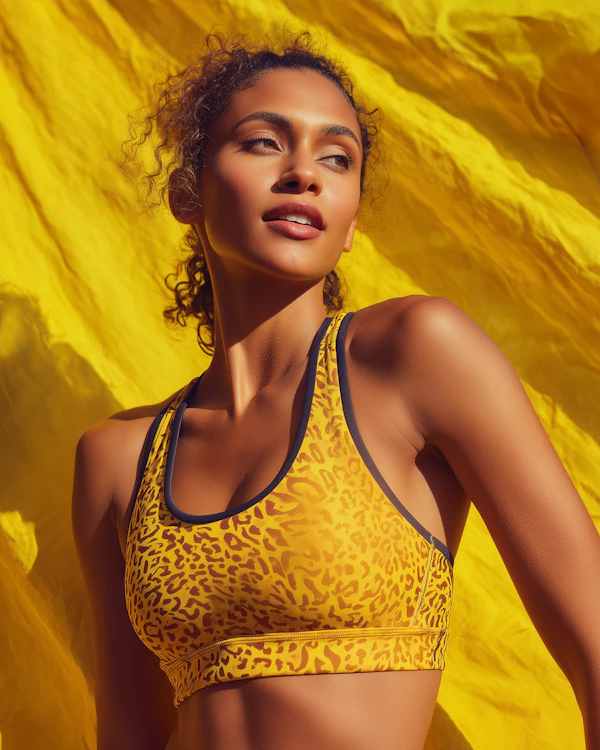 Confident Yellow Portrait