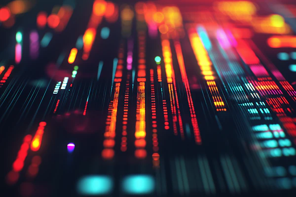 Futuristic Data Stream