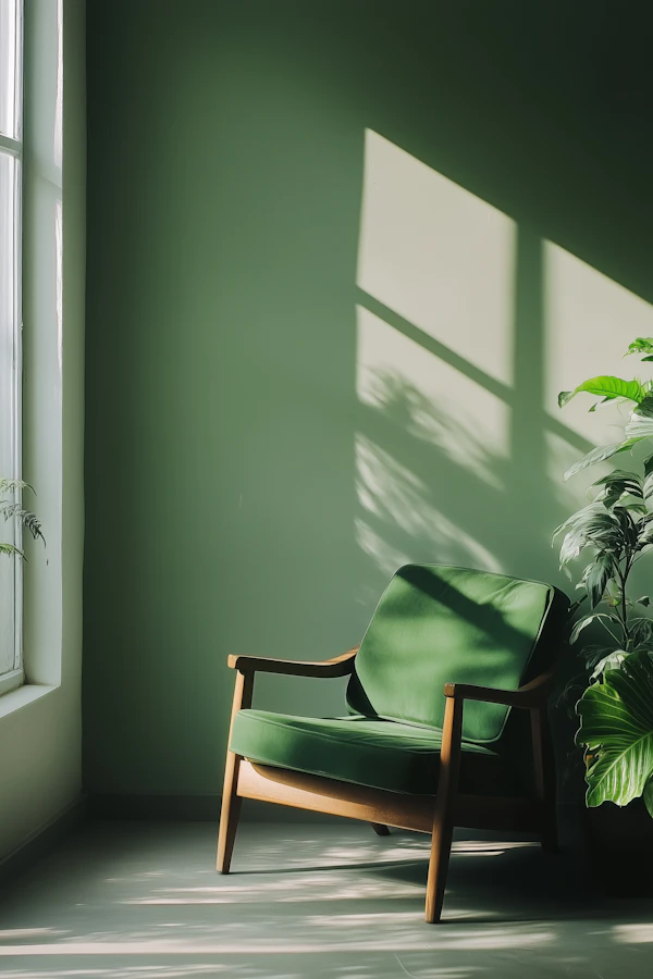 Cozy Green Interior