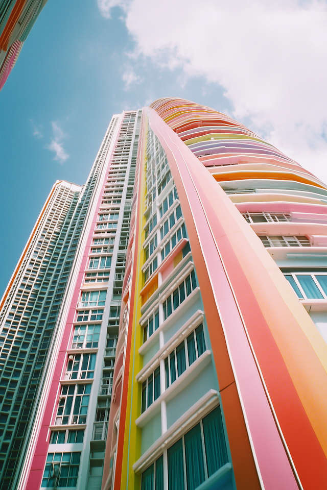 Colorful Skyscraper