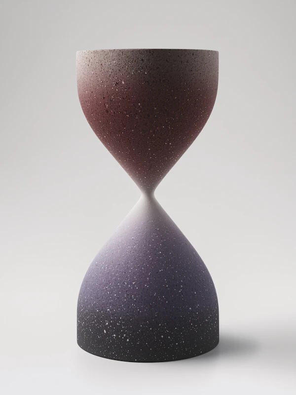 Textured Hourglass Object