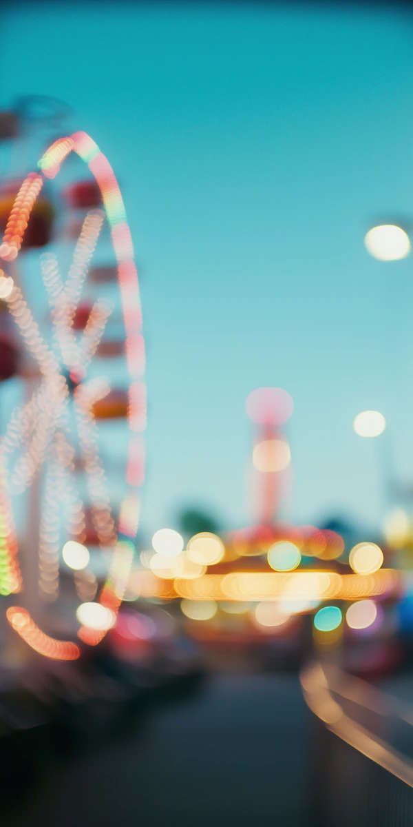 Ferris Wheel at Amusement Park