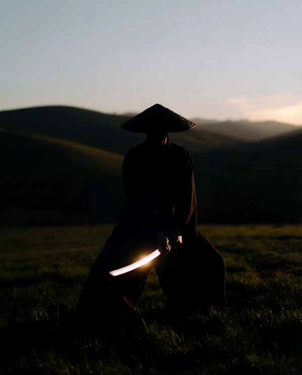 Sunset Silhouette Scene