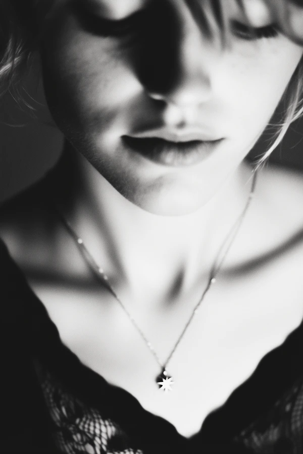 Elegant Close-Up Portrait