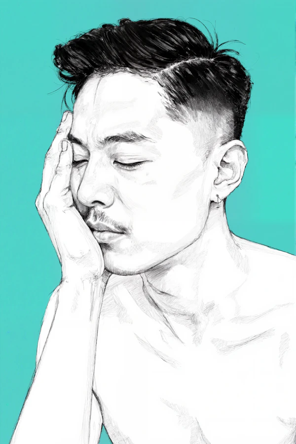 Calm Introspective Portrait