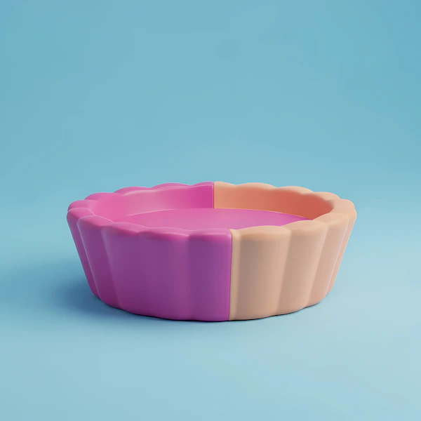 3D Rendered Dish
