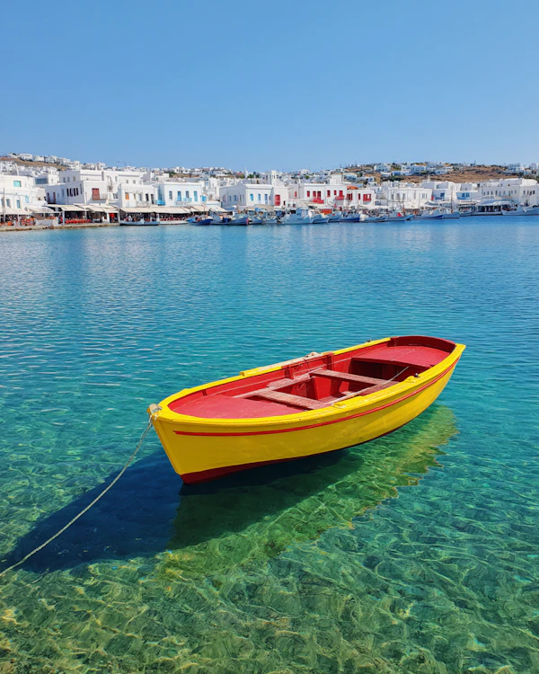 Coastal Boat Scene