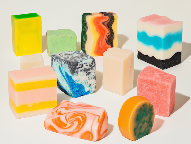 Colorful Soap Bars