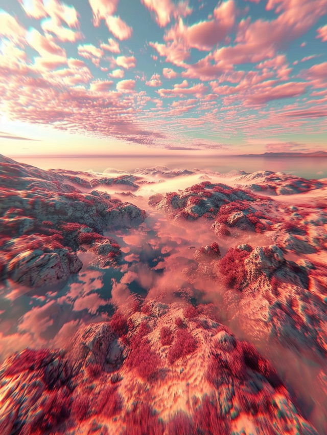 Ethereal Surreal Landscape