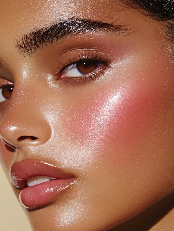 Radiant Woman Close-Up