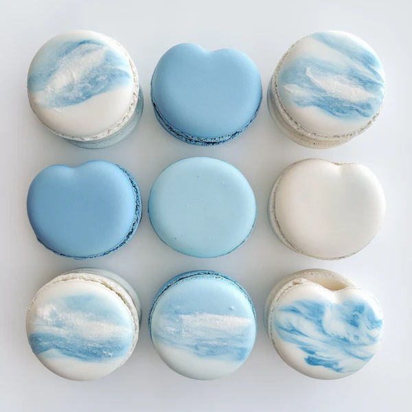 Pastel Macaron Grid