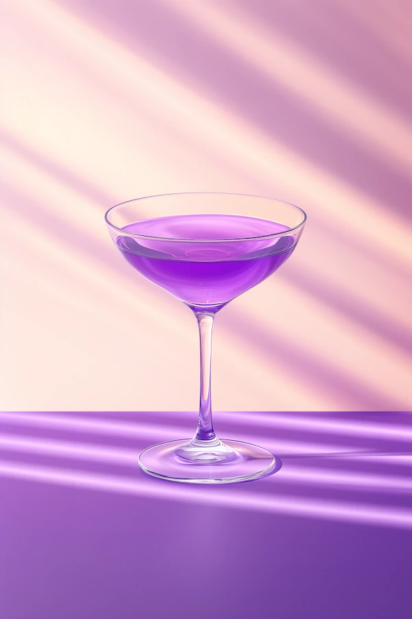Elegant Purple Drink